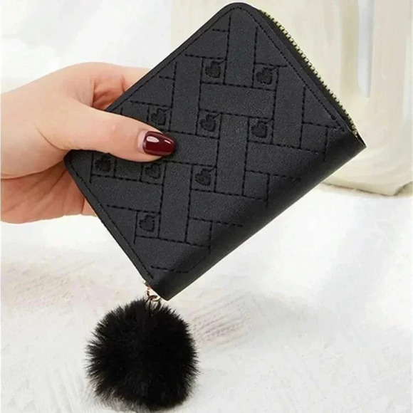 ⚠️Clearance Black Fashion Wallet With Tassel - Picture 4 of 6